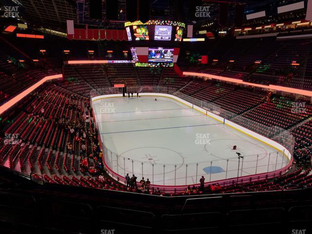 Seating view for Scotiabank Saddledome Section 218