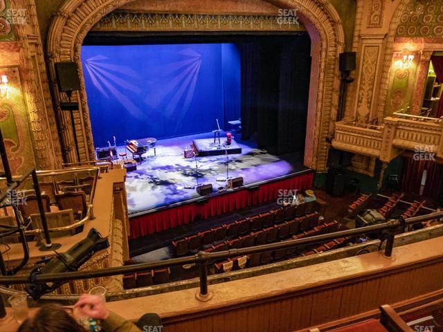 Seating view for Paramount Theatre Austin Section Mezzanine Left