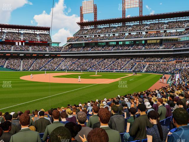 Seating view for Citizens Bank Park Section 137