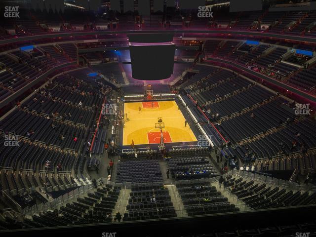 Seating view for Capital One Arena Section 408