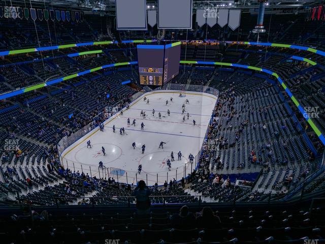 Seating view for Amalie Arena Section 322