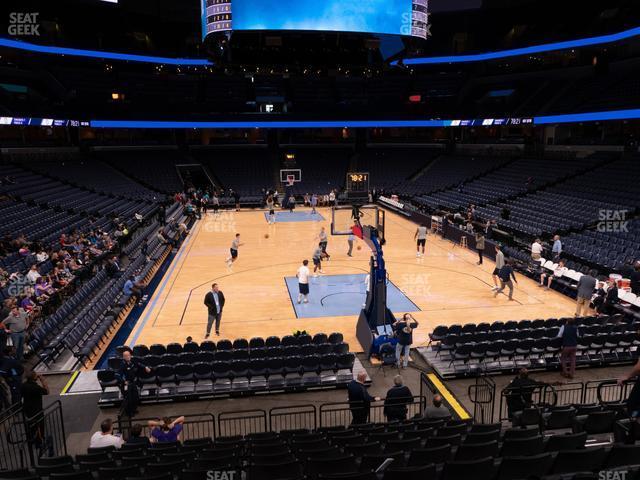 Seating view for FedExForum Section 118