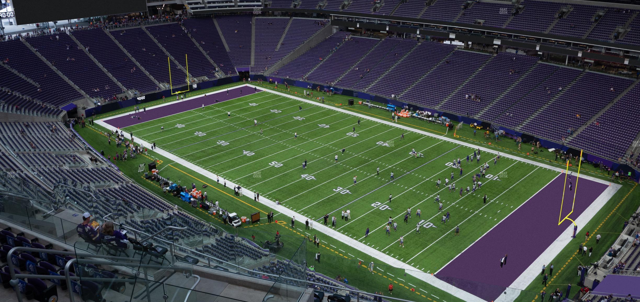 Seating view for U.S. Bank Stadium Section 335