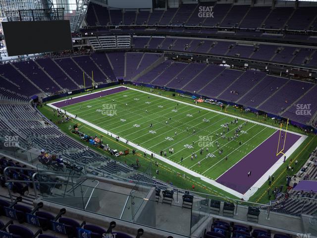 Seating view for U.S. Bank Stadium Section 335