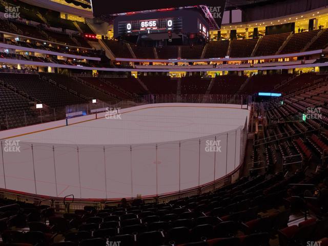 Seating view for Prudential Center Section 4