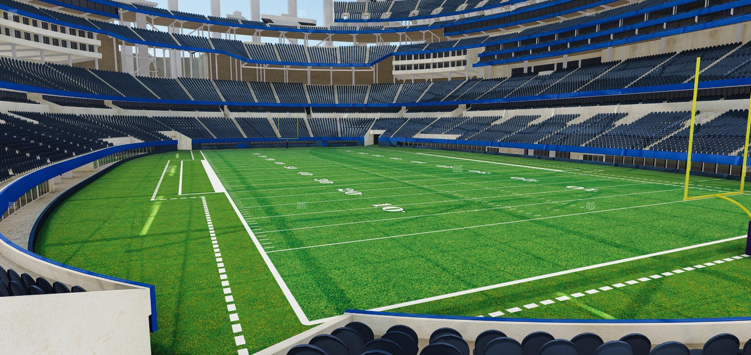 Seating view for SoFi Stadium Section 119