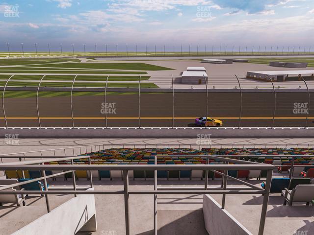 Seating view for Daytona International Speedway Section Back 108