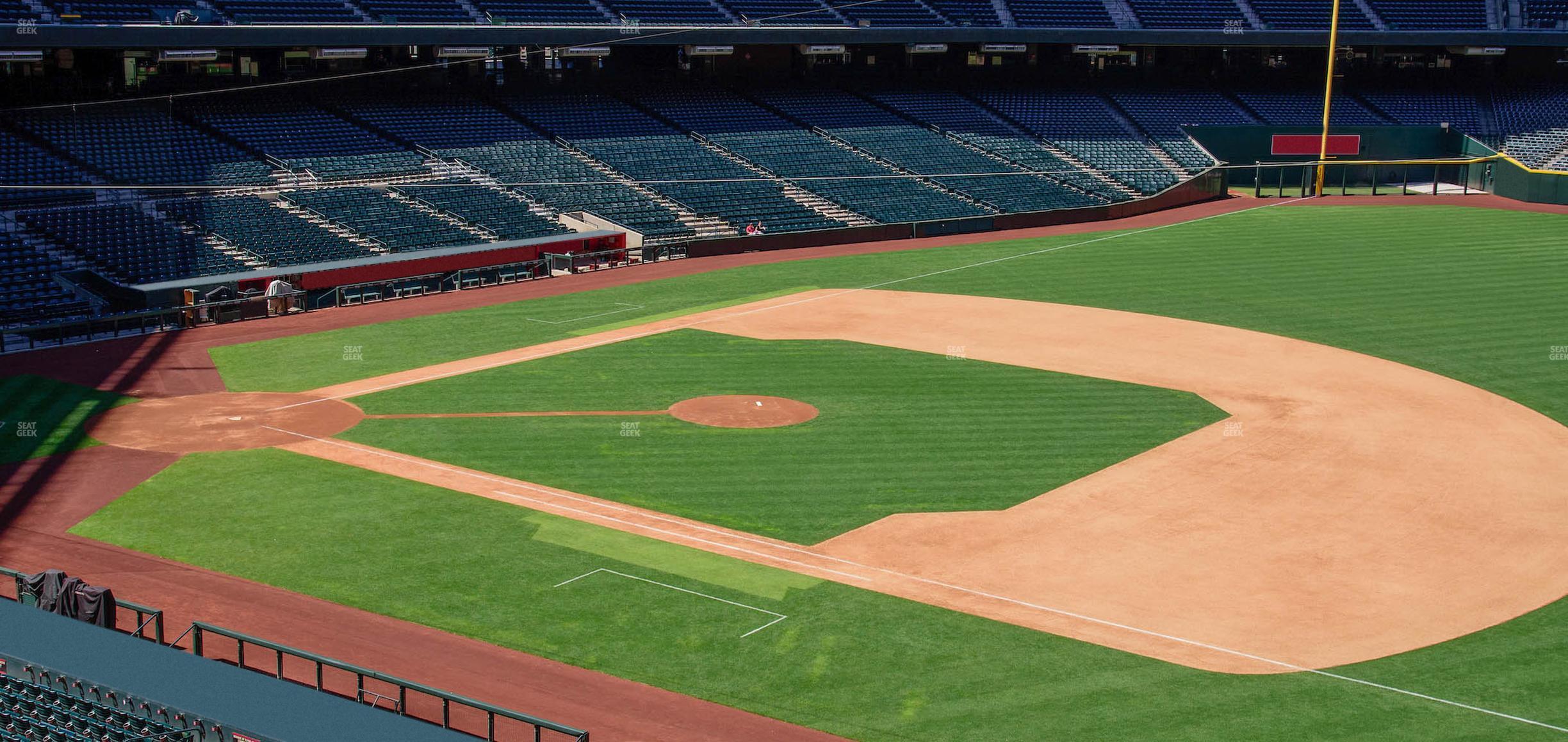 Seating view for Chase Field Section 205