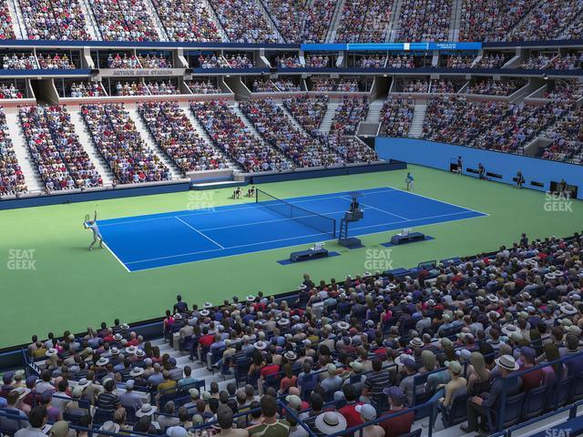 Seating view for Arthur Ashe Stadium Section Suite 233