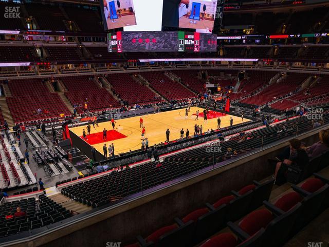 Seating view for United Center Section 220