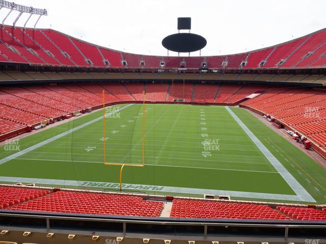 Seating view for GEHA Field at Arrowhead Stadium Section 235