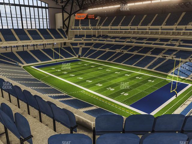 Seating view for Lucas Oil Stadium Section 534