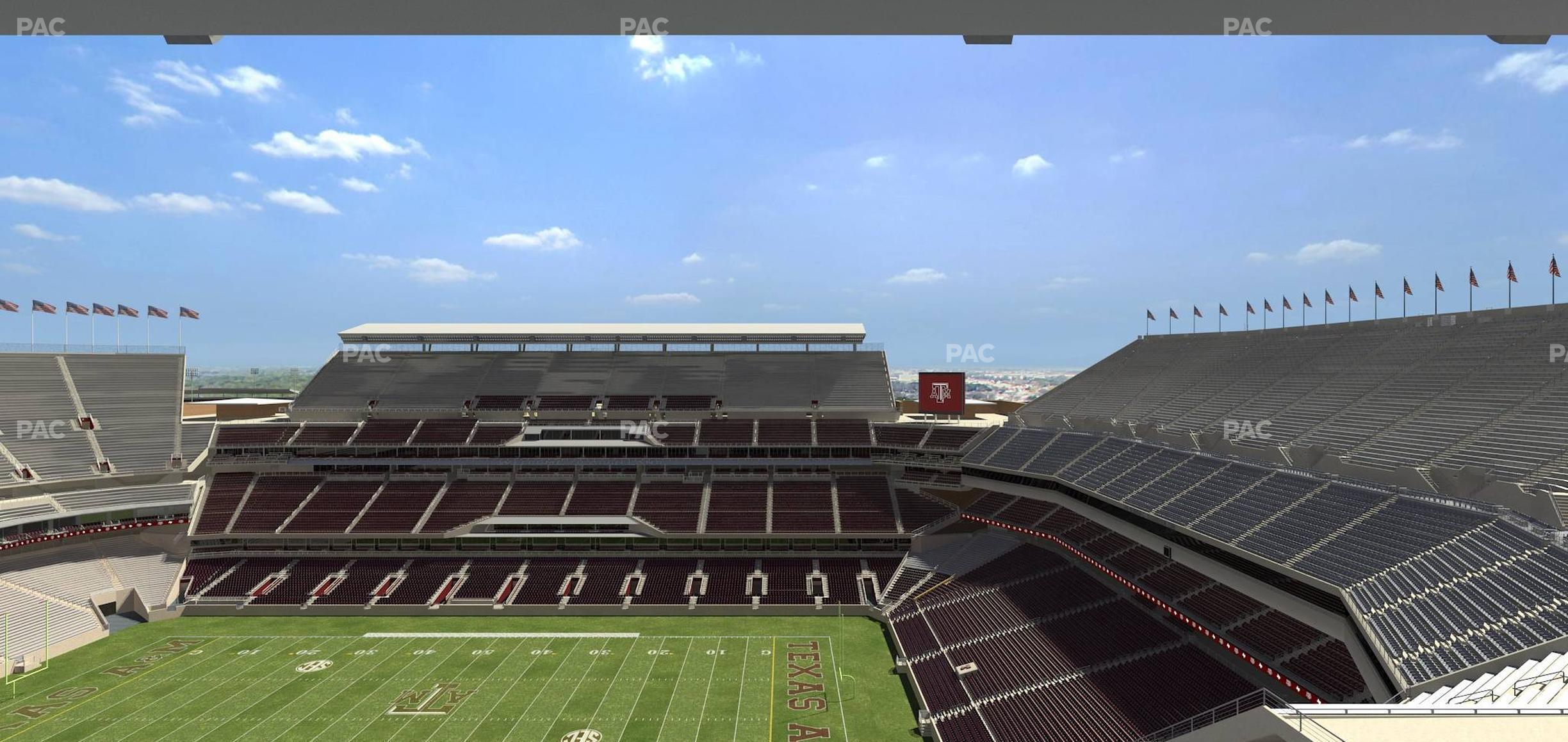 Seating view for Kyle Field Section 331