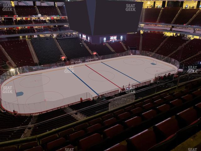 Seating view for Prudential Center Section 109