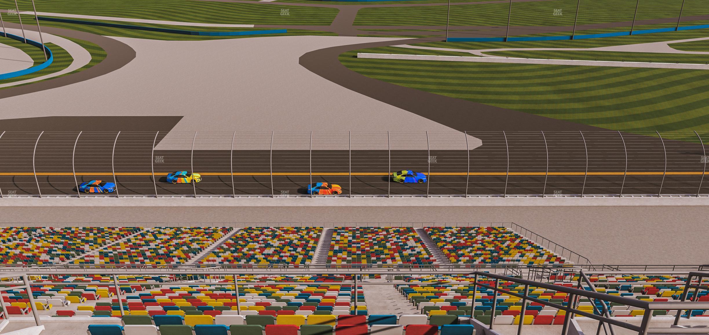 Seating view for Daytona International Speedway Section 493