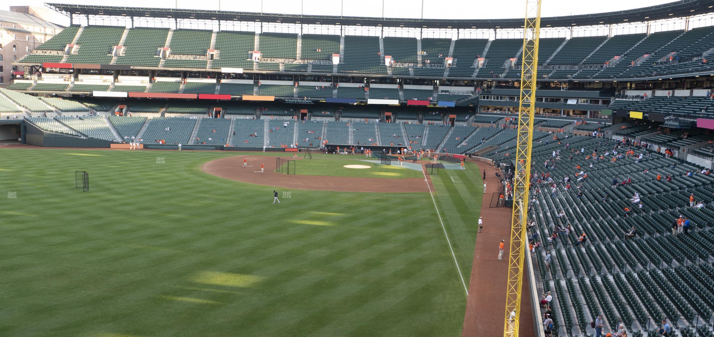 Seating view for Oriole Park at Camden Yards Section 278