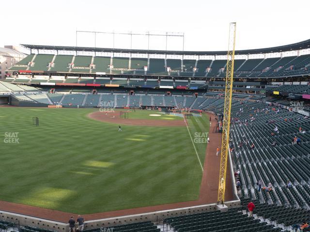 Seating view for Oriole Park at Camden Yards Section 278