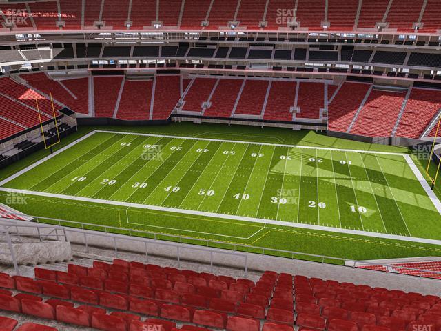 Seating view for Mercedes-Benz Stadium Section 310