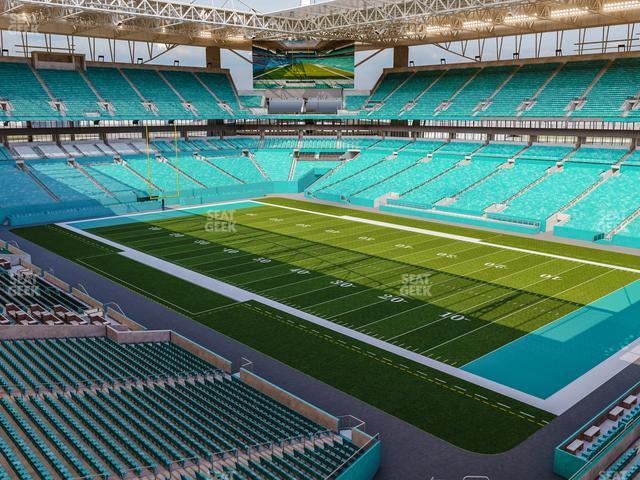 Seating view for Hard Rock Stadium Section 339