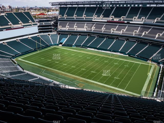 Seating view for Lincoln Financial Field Section 205