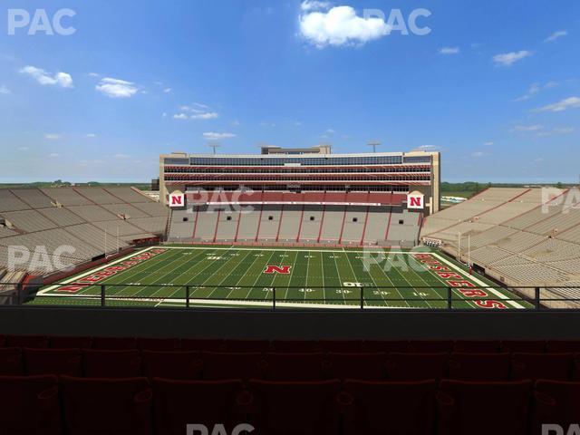 Seating view for Memorial Stadium Nebraska Section 406