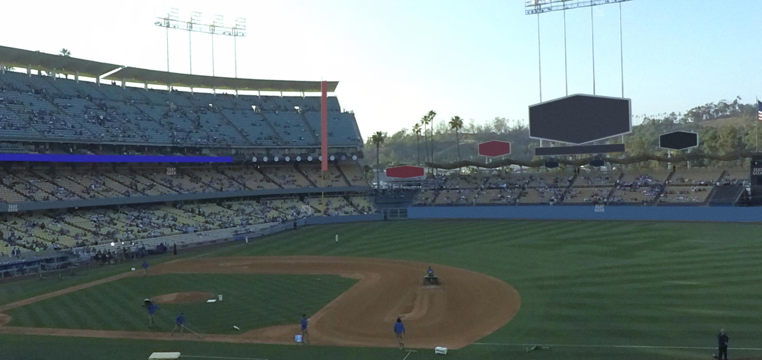 Seating view for Dodger Stadium Section 138 Lg