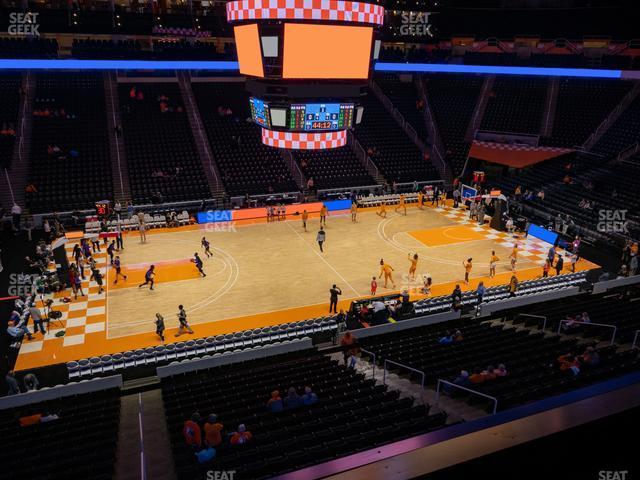 Seating view for Thompson-Boling Arena at Food City Center Section 222