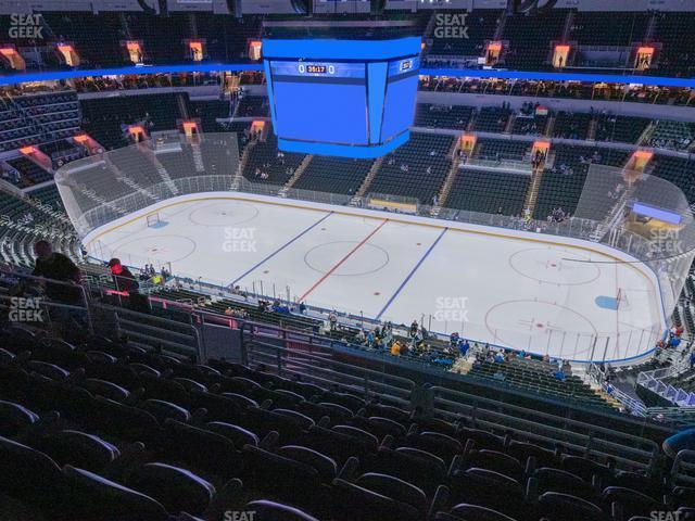 Seating view for Enterprise Center Section 301