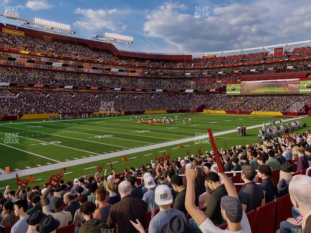 Seating view for Northwest Stadium Section 126