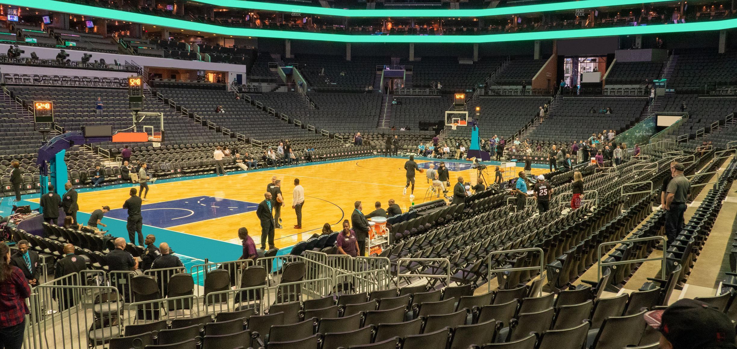 Seating view for Spectrum Center Section 107