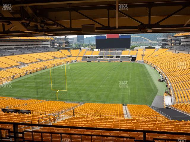 Seating view for Acrisure Stadium Section North Club 010