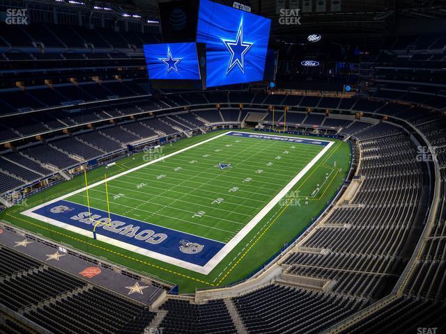 Seating view for AT&T Stadium Section Star Suite 655