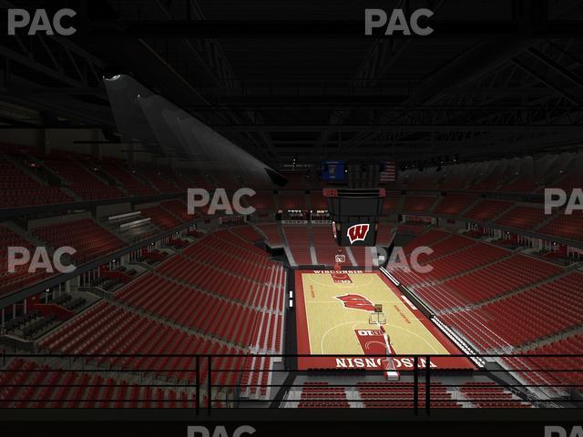 Seating view for Kohl Center Section 302