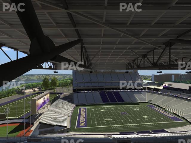 Seating view for Husky Stadium Section 332