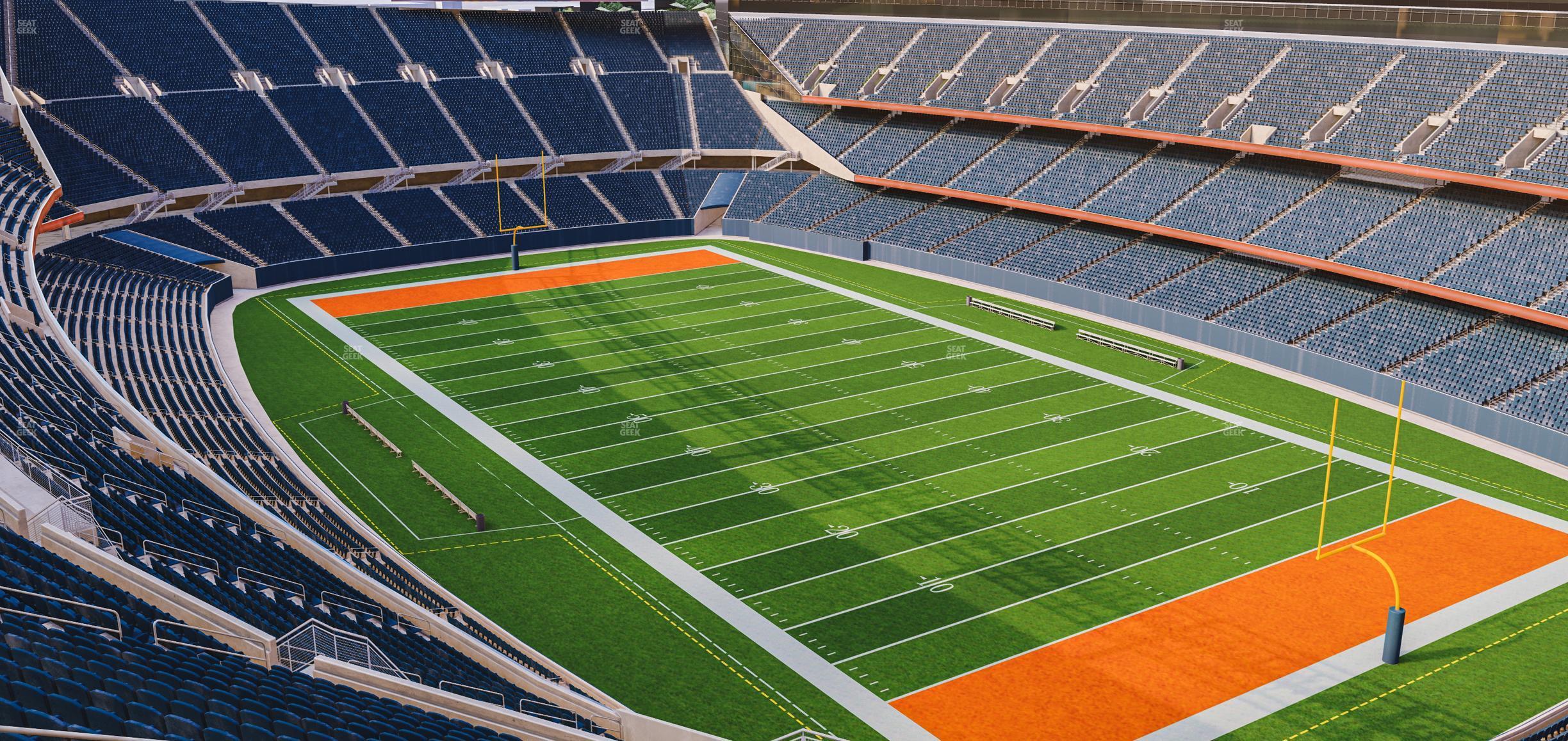 Seating view for Soldier Field Section 429