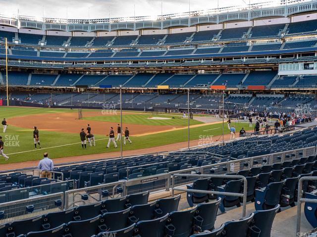 Seating view for Yankee Stadium Section Field Level 128