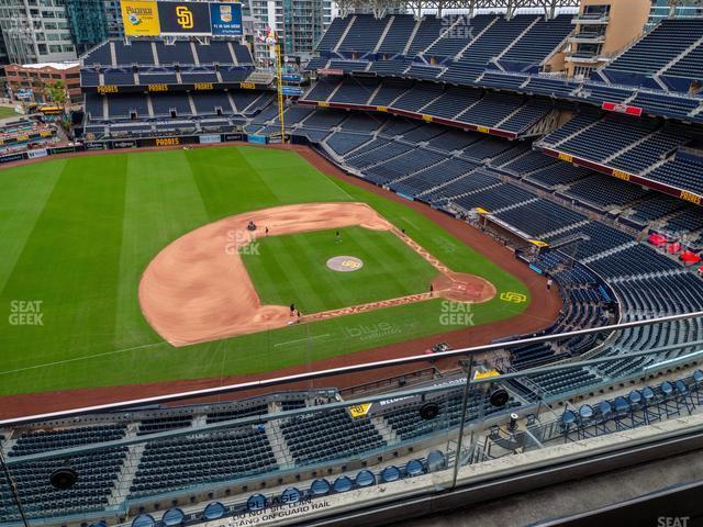 Seating view for Petco Park Section Tower Loft Suite 4