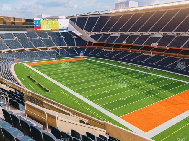 Seating view for Soldier Field Section 302 Club