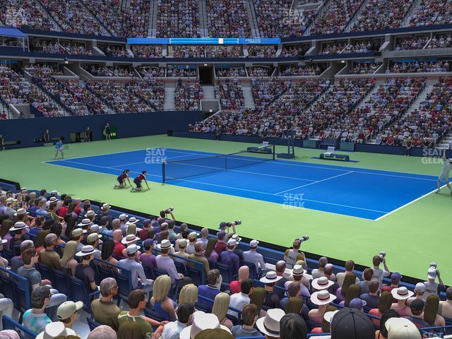 Seating view for Arthur Ashe Stadium Section 26