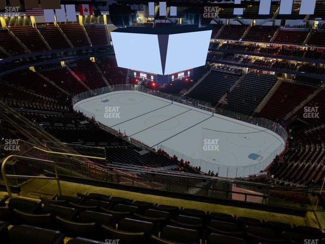 Seating view for Prudential Center Section 216