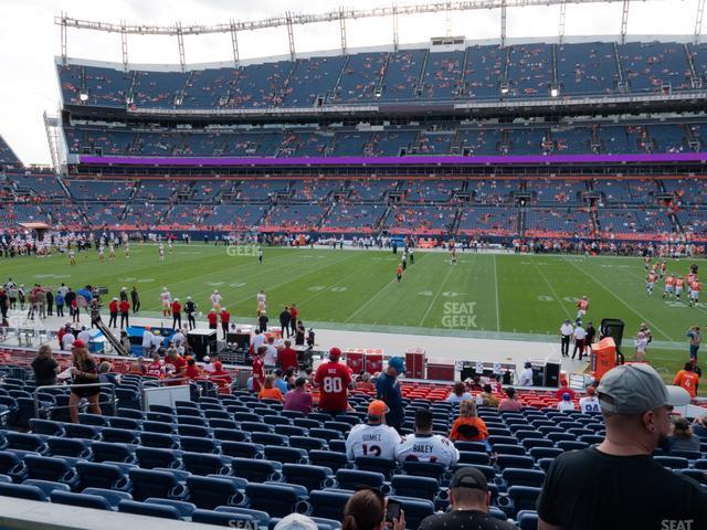 Seating view for Empower Field at Mile High Section 122