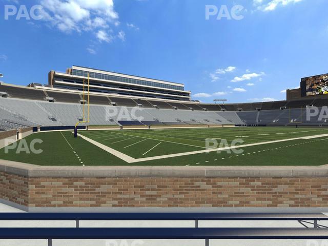 Seating view for Notre Dame Stadium Section 33