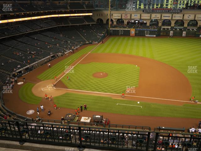 Seating view for Minute Maid Park Section 325