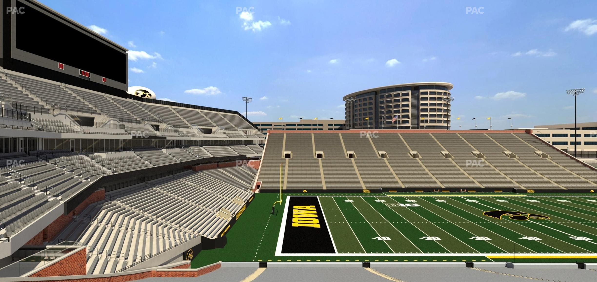 Seating view for Kinnick Stadium Section 130