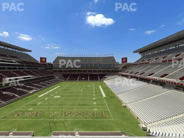 Seating view for Kyle Field Section 243