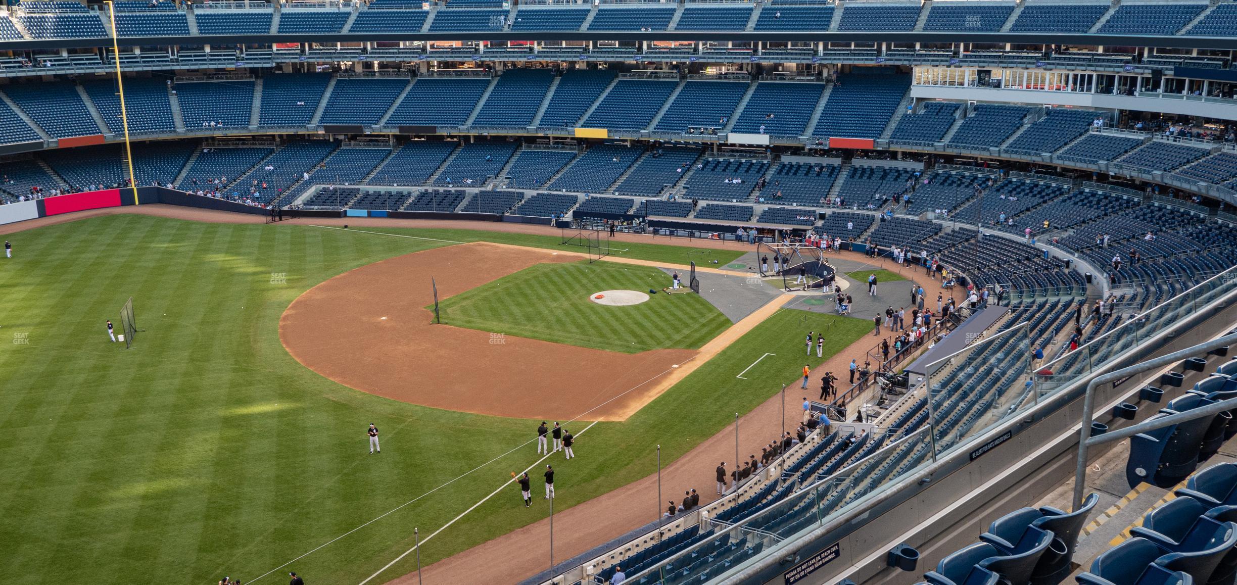 Seating view for Yankee Stadium Section Terrace Level 330