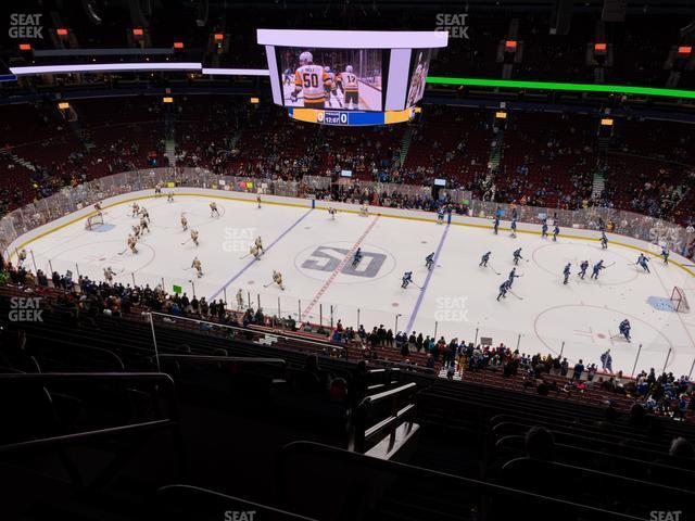 Seating view for Rogers Arena Section 407