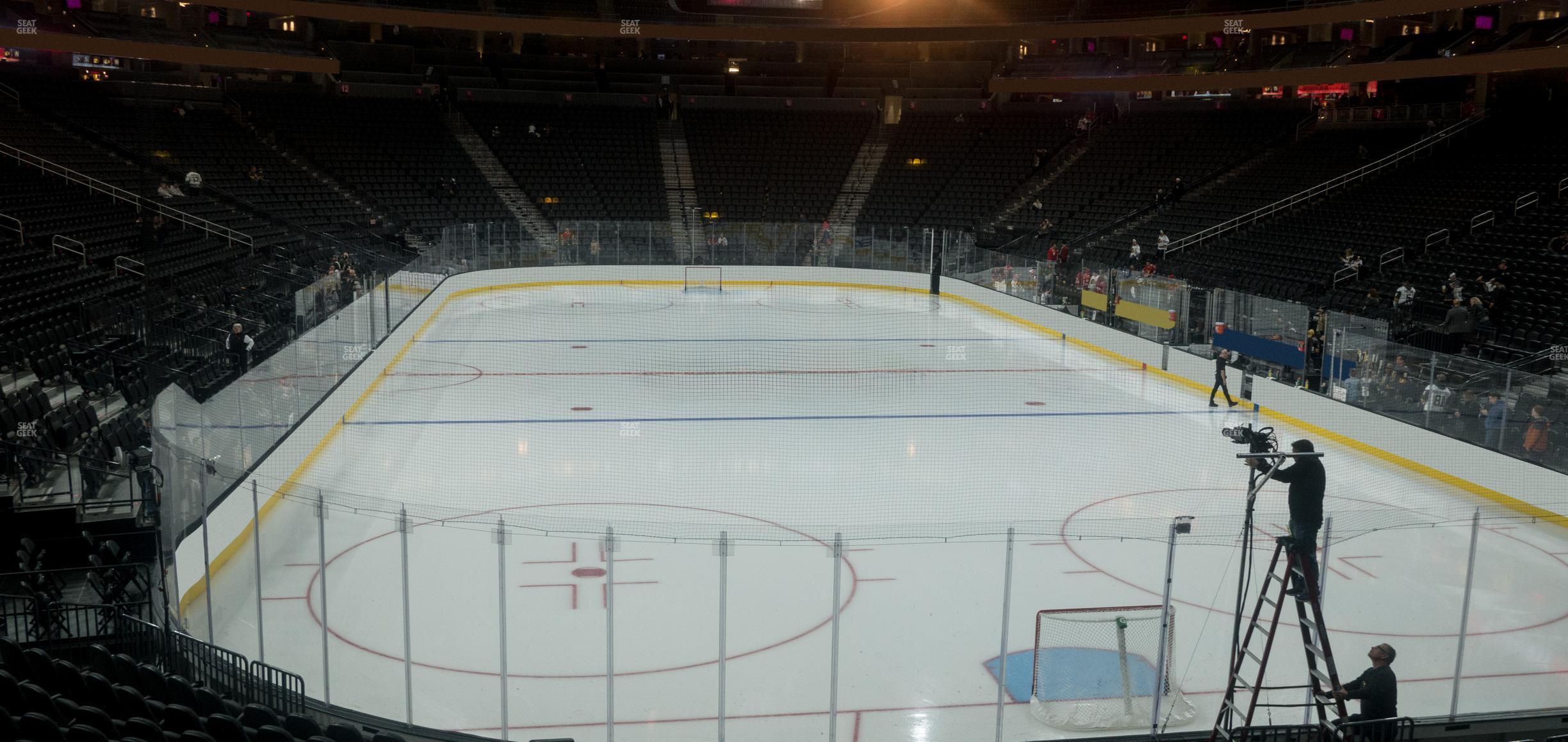 Seating view for T-Mobile Arena Section 20