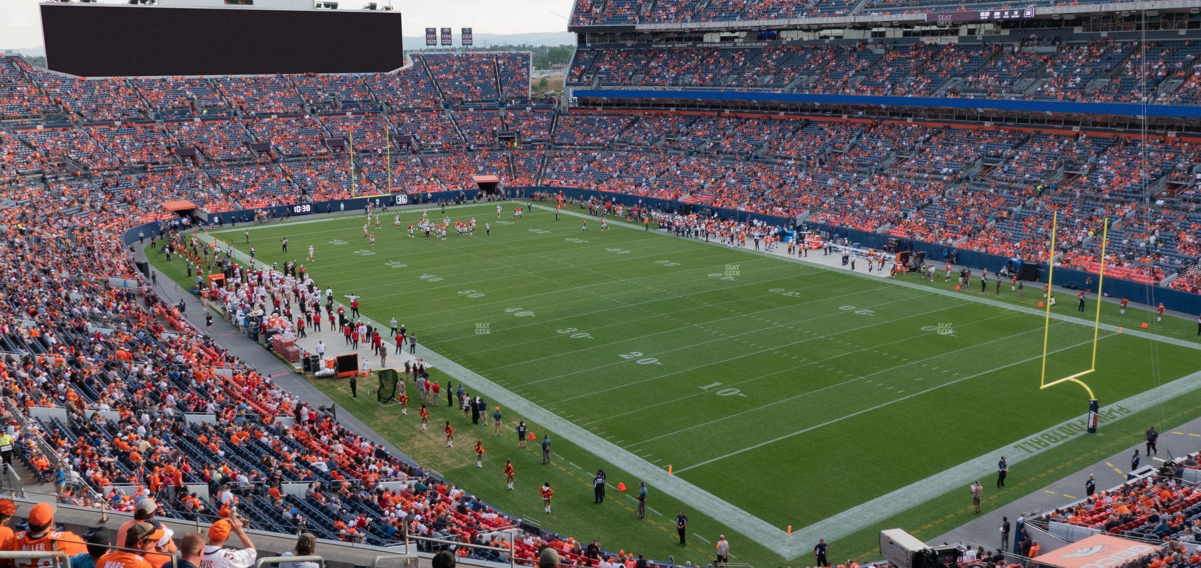 Seating view for Empower Field at Mile High Section 327