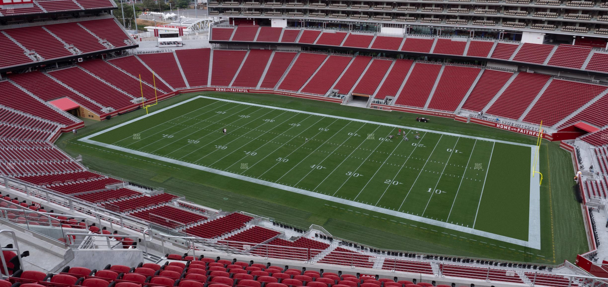 Seating view for Levi's Stadium Section 408